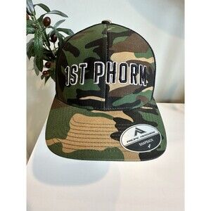 1st Phorm Camo Trucker Hat Pacific Headwear 108C Snapback Mesh
